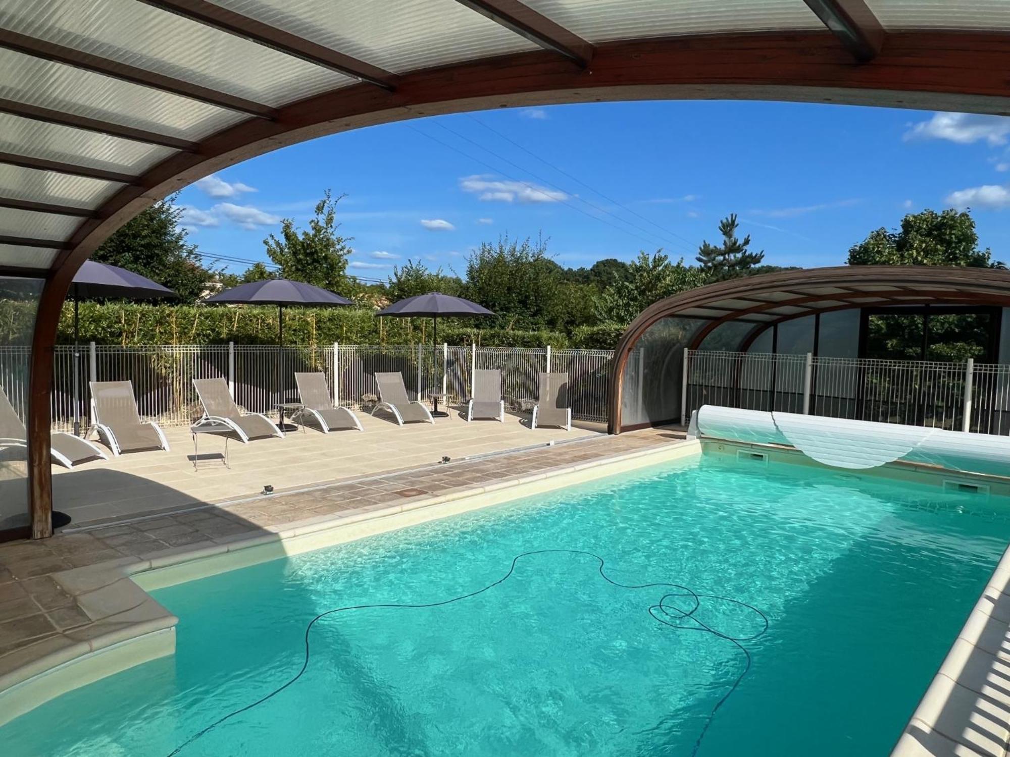 Maison Hyacinthe Of Tournesol Geniet In Luxe Castelnaud La Chapelle Exterior photo